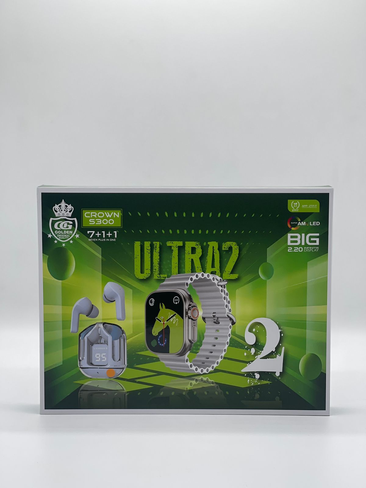 7In1 Smartwatch + 7 Free Stripes And Free Earbuds